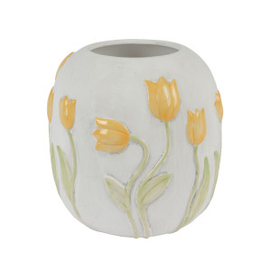 Base dolomita con tulipanes
