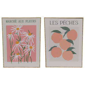 Set de 2 Pinturas en Papel...