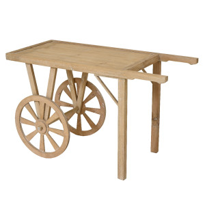 Carrito De Madera De Abeto