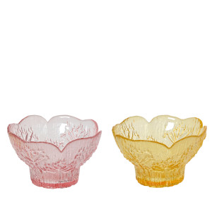 Cuenco De Cristal Transparente